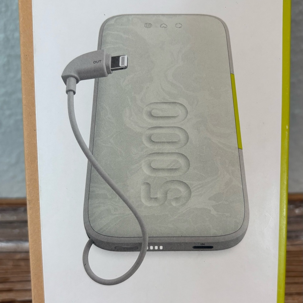 InfinityLab Instant Go 5,000mAh Power Bank, BNIB